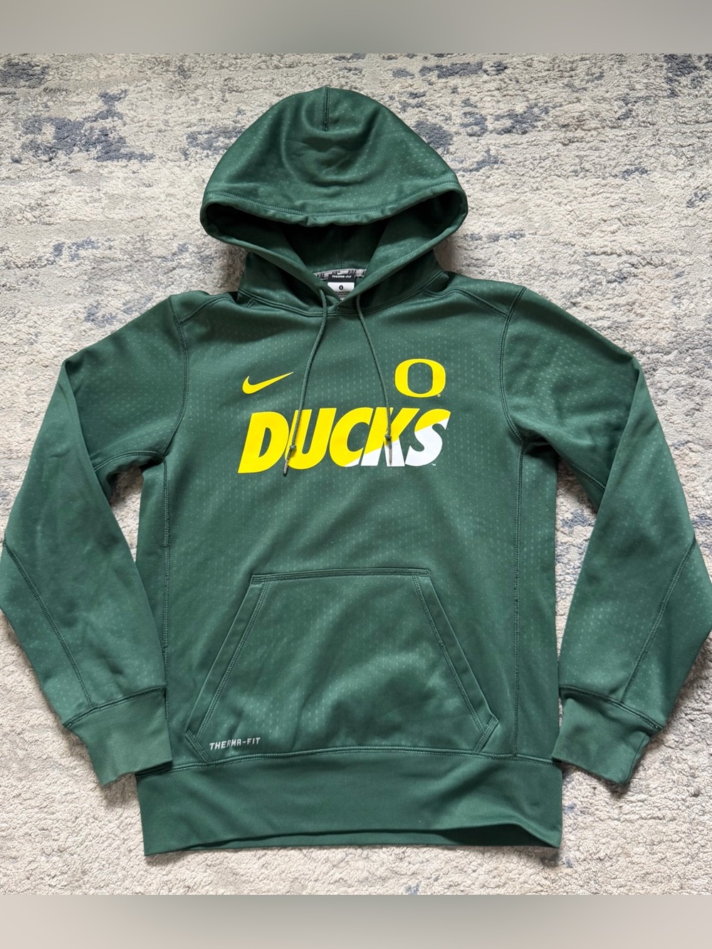 Nike Oregon Ducks Therma-FIT Hoodie Women’s Small Green NCAA Pullover